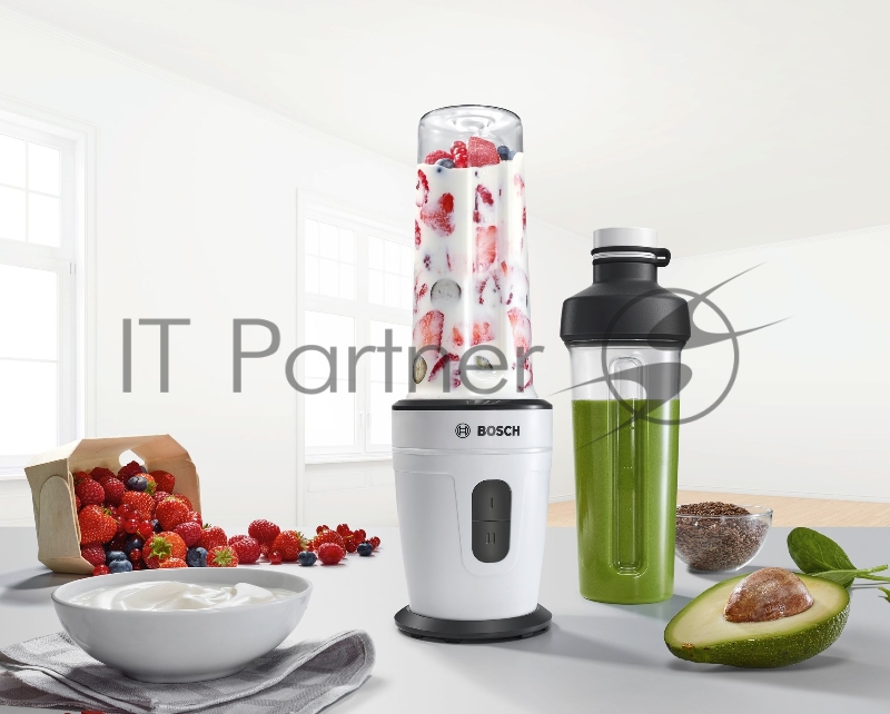 Блендер стационарный Bosch MMBM401W 350Вт белый/черный