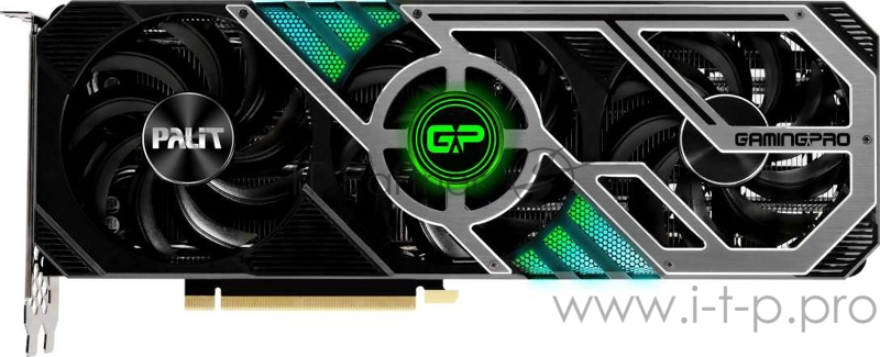 Видеокарта Palit PCI-E nVidia GeForce RTX3070TI GAMINGPRO 8Gb (256bit/GDDR6/HDMI/DPx3) (NED307T019P2-1046A)