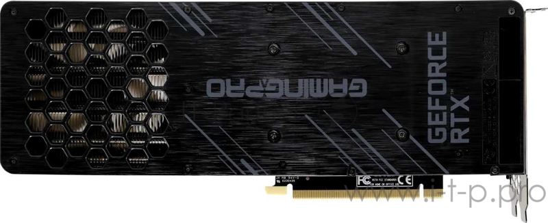 Видеокарта Palit PCI-E nVidia GeForce RTX3070TI GAMINGPRO 8Gb (256bit/GDDR6/HDMI/DPx3) (NED307T019P2-1046A)