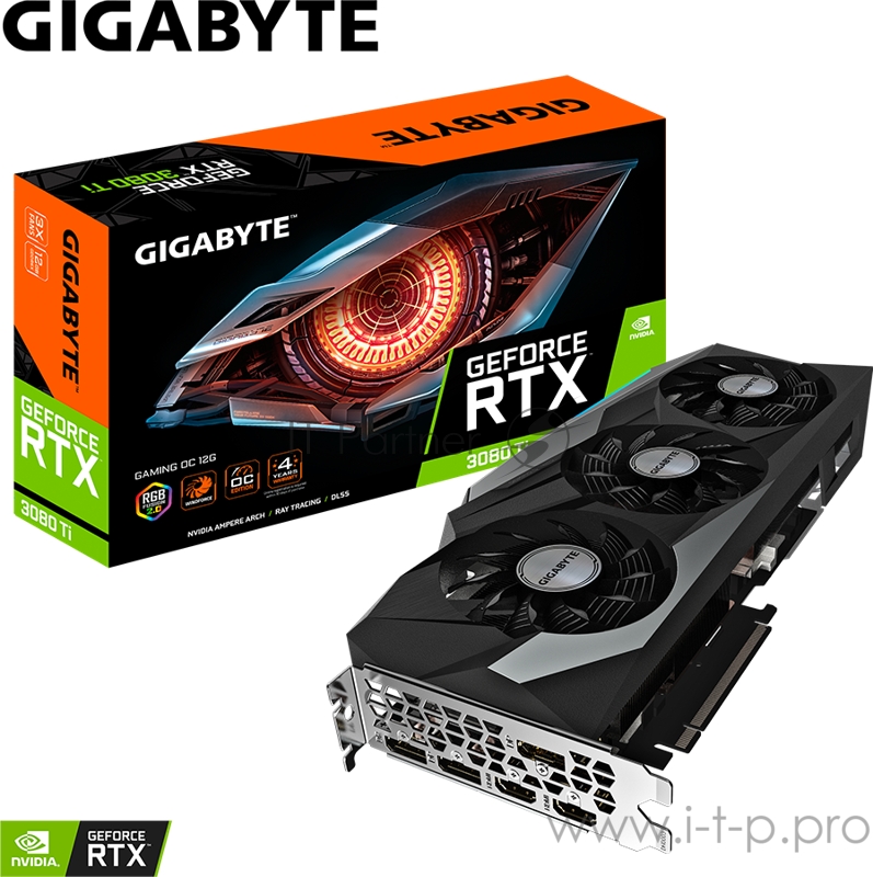 Видеокарта PCIE16 RTX3080TI 12GB N308TGAMING OC-12GD GIGABYTE