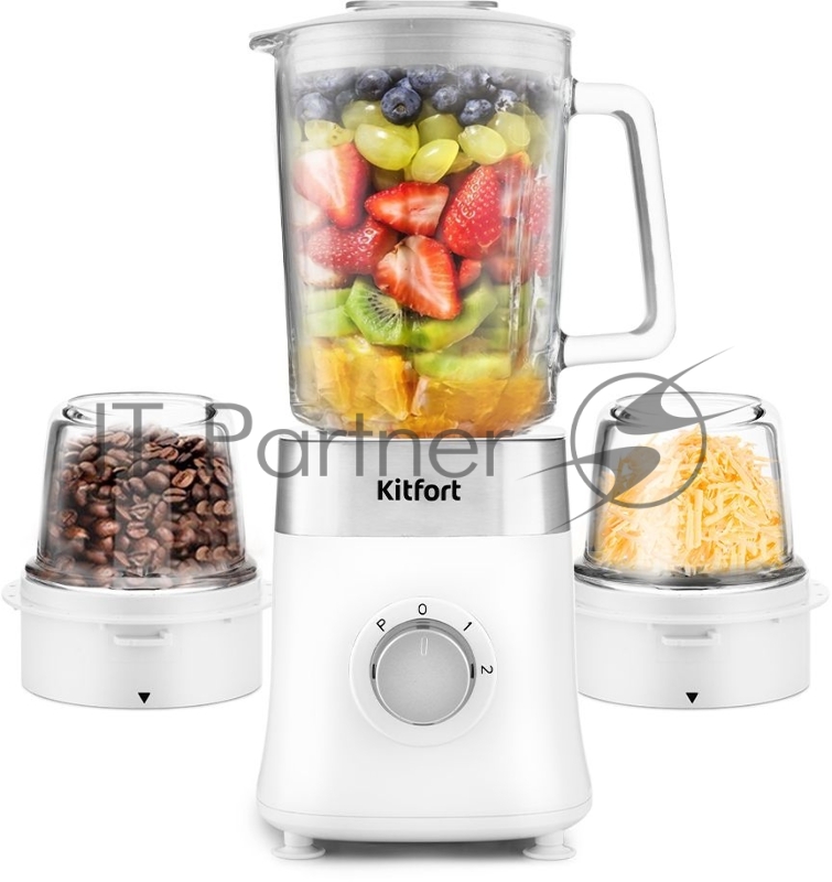 Блендер стационарный Kitfort KT-3030-2 800Вт белый