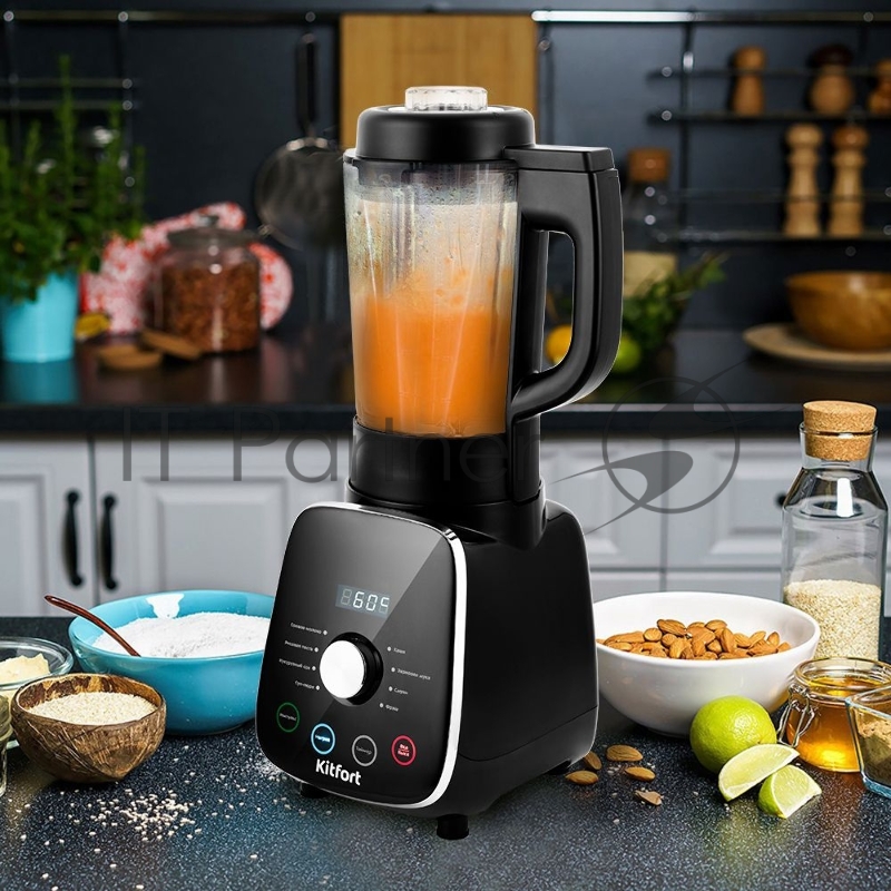 Блендер стационарный Kitfort KT-3027 черный