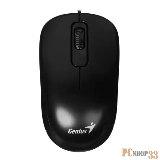 Мышь Wired optical mouse Genius DX-110,USB,1000 DPI, 3 buttons, cable 1.5m, both hands,BLACK
