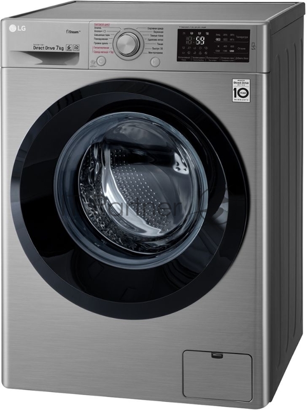 Стиральная машина LG F2J5HS6S класс: A загр.фронтальная макс.:7кг темно-серебристый