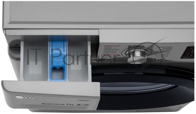 Стиральная машина LG F2J5HS6S класс: A загр.фронтальная макс.:7кг темно-серебристый