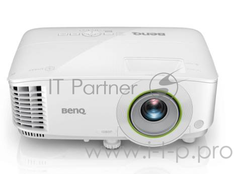 Проектор BenQ EH600 DLP, 1920x1080 FHD, 3500 AL, SMART, 1.1X, TR 1.49~1.64, HDMIx1, VGA, USBx2, wireless projection, 5G WiFi/BT, (USB dongle WDR02U inc), Android, 16GB/2GB, White