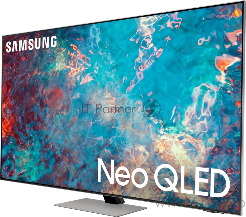Телевизор ЖК 85 Samsung Телевизор ЖК 85 Samsung/ 85”, Neo QLED 4K, Smart TV,Wi-Fi, Voice, PQI 4300, HDR 24х, HDR10+, DVB-T2/C/S2, 2.2.2 CH, 60W, OTS, FreeSync Premium Pro, 4HDMI, 2USB, ECLIPSE/FROST SILVER