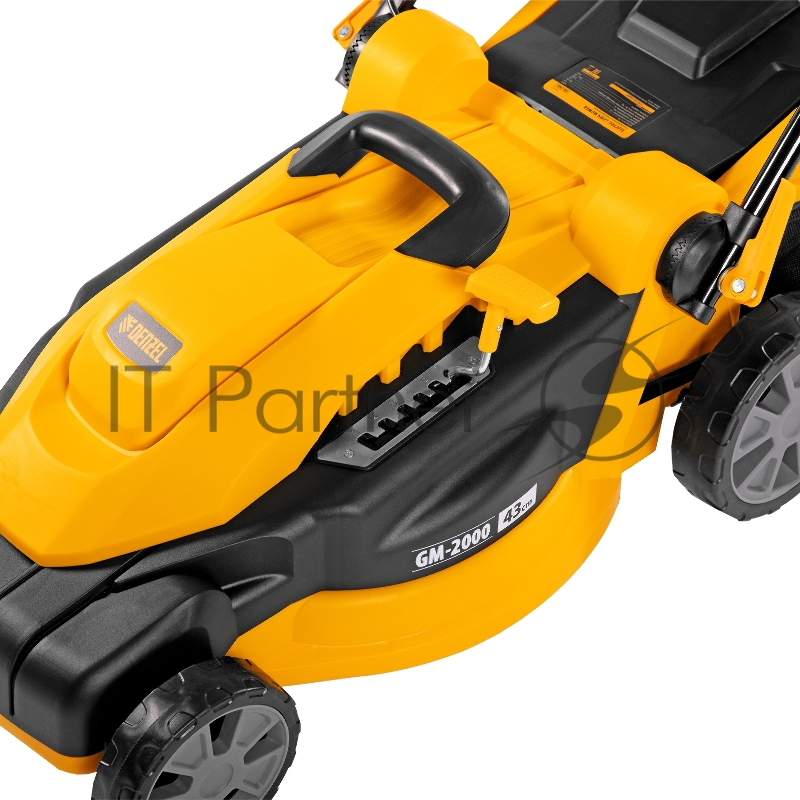 Газонокосилка Denzel электрическая GM-2000, 2000 Вт 96618