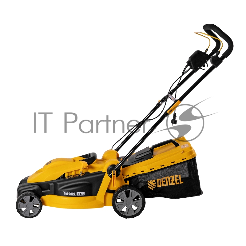 Газонокосилка Denzel электрическая GM-2000, 2000 Вт 96618