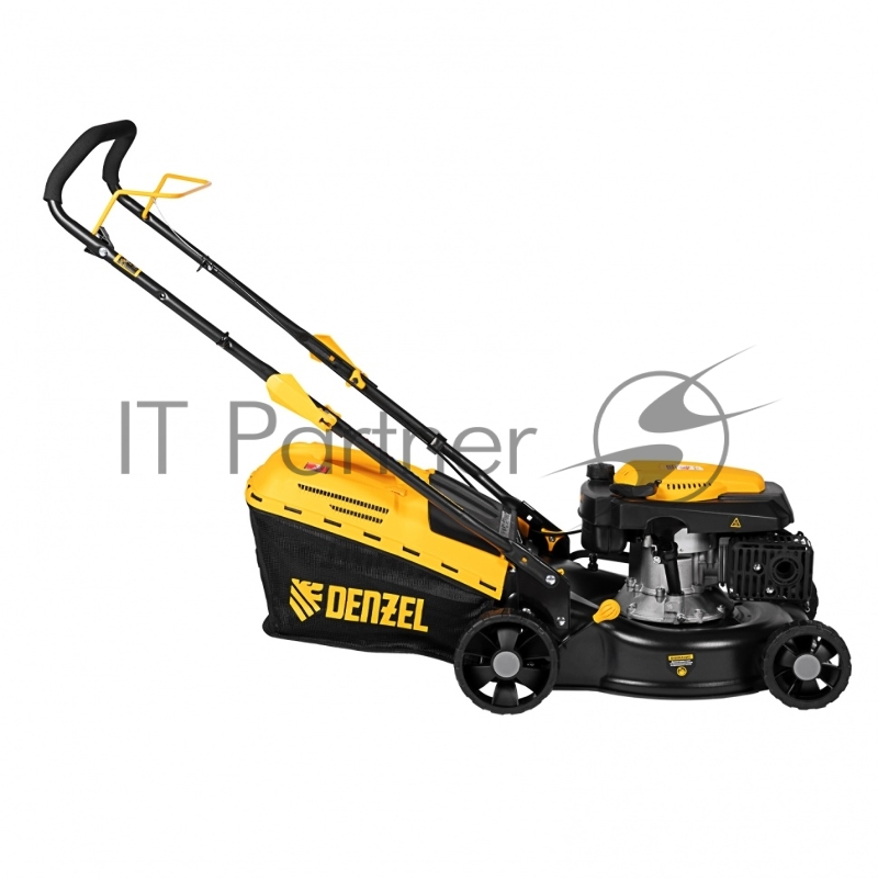 DENZEL Газонокосилка бензиновая GLD-420, 146 см3,шир 42 см,40 л 58805