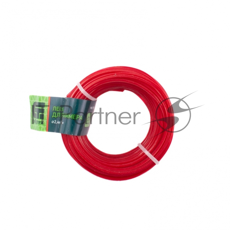 СИБРТЕХ Леска для триммера звезда, 2,4 мм х 15 м, Россия 961735