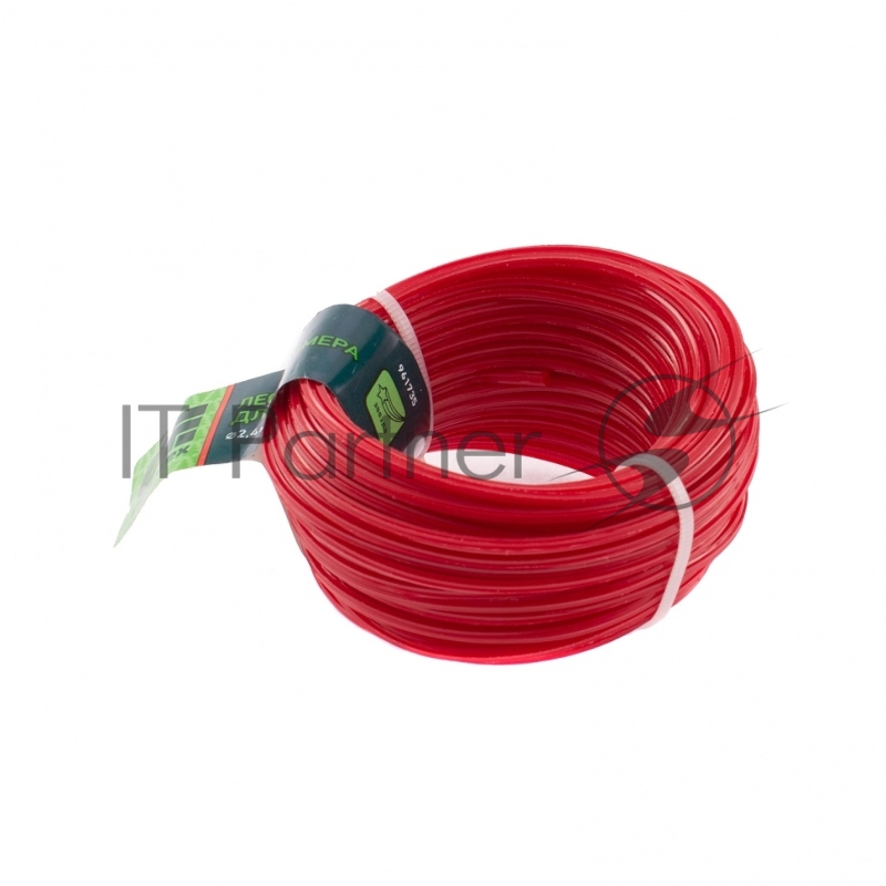 СИБРТЕХ Леска для триммера звезда, 2,4 мм х 15 м, Россия 961735