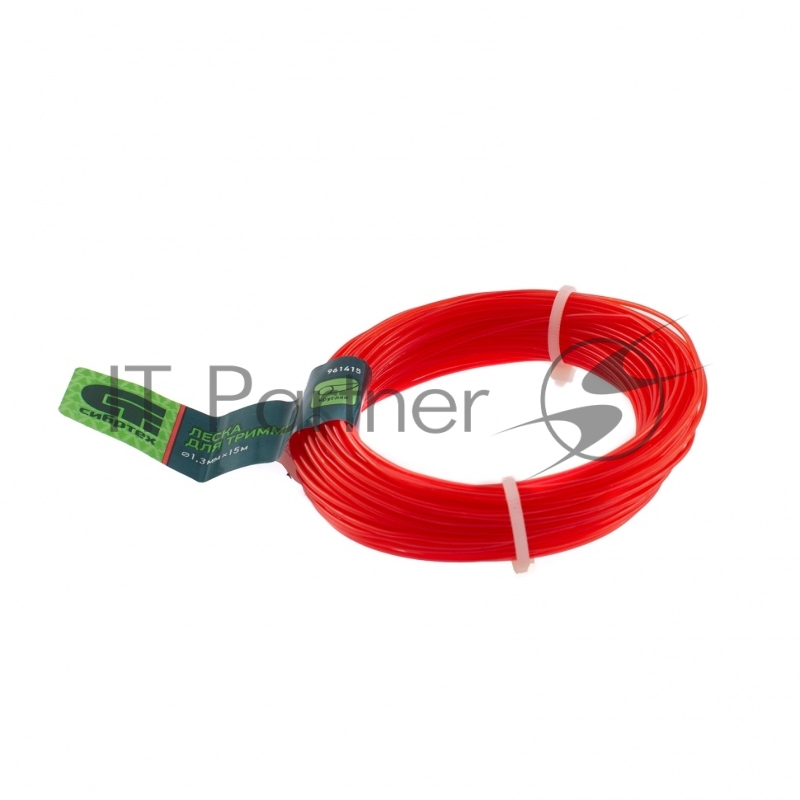 СИБРТЕХ Леска для триммера круглая, 1,3 мм х 15 м 961415