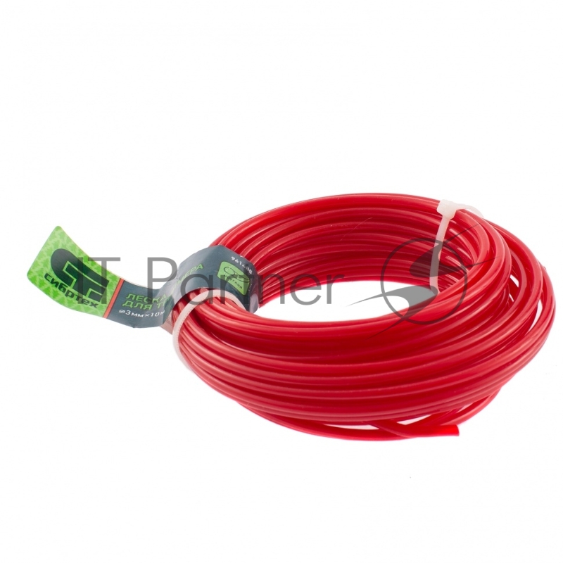 СИБРТЕХ Леска для триммера круглая, 3,0 мм х 10 м, Россия 961485