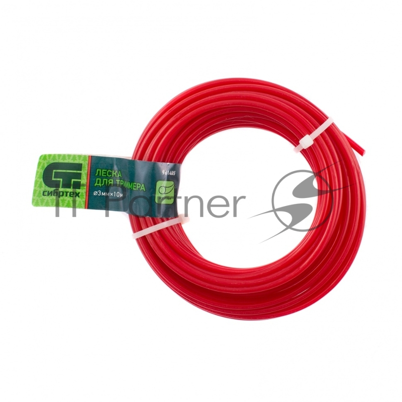 СИБРТЕХ Леска для триммера круглая, 3,0 мм х 10 м, Россия 961485