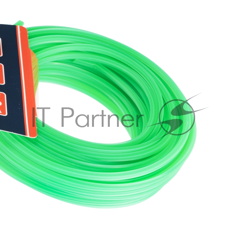 Леска PATRIOT D 3,0 мм L 12 м (звезда, зеленая) 300-12-3, картонный подвес