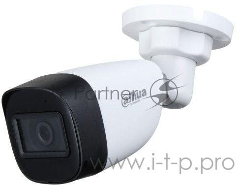 Камера видеонаблюдения Dahua DH-HAC-HFW1200CP-0360B 3.6-3.6мм HD-CVI HD-TVI цветная корп.:белый