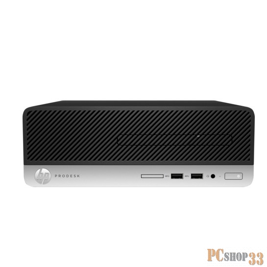 Компьютер HP ProDesk 400 G5 4CZ84EA SFF {i3-8100/4Gb/128Gb SSD/DVDRW/W10Pro/k+m+HP Display}