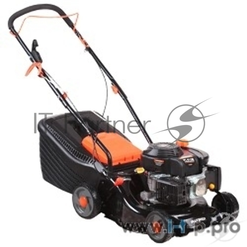 Газонокосилка бензиновая PATRIOT PT 41LM 512109002 {Рабочий объем 123сс, мощность 3.5л.с., рабочая ширина 42см, регул. высоты 30-75мм прорезин. колеса 152-178мм, травосбор. 40л, функц. мульчир.}