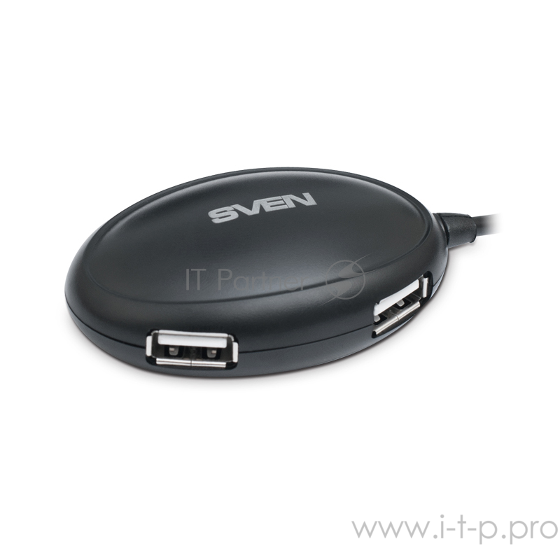 Контроллер Sven HB-401 USB-концентратор, black