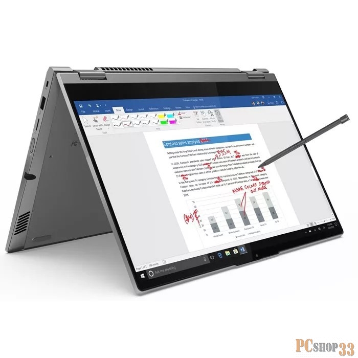 Ноутбук Lenovo ThinkBook 14s Yoga ITL 14.0FHD_GL_300N_MT_N_SRGB /CORE_I5-1135G7_2.4G_4C_MB /8GB_DDR4_3200_SODIMM,8GB(4X16 /256GB_SSD_M.2_2242_G3_TLC / /INTEGRATED_GRAPHICS /WLAN_2X2AX+BT /FPR /720P_HD_CAMERA_WITH_ARRAY_MIC /4CELL_60WH_