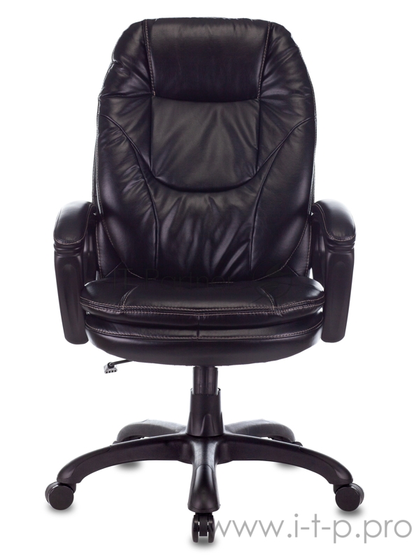 Кресло руководителя Бюрократ CH-868N черный Leather Venge Black искусственная кожа крестовина пластик