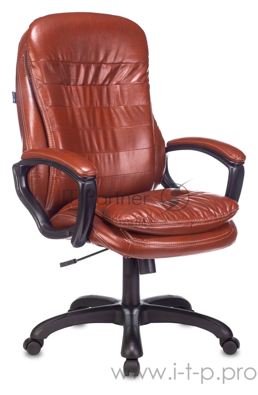Кресло руководителя Бюрократ T-9950LT коричневый Boroko-37 искусственная кожа крестовина пластик