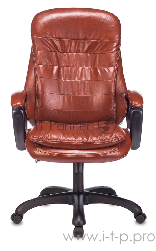 Кресло руководителя Бюрократ T-9950LT коричневый Boroko-37 искусственная кожа крестовина пластик