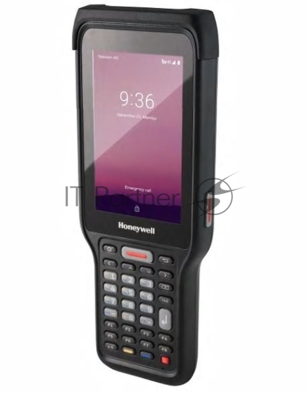 Терминал сбора данных Honeywell EDA61K, numeric Keypad, WLAN, 2G/16G, N6703 scan engine, 4 inch WVGA,13MP camera, Android 9 GMS, Extended battery, hot swap, DCP preloaded, Rest of world