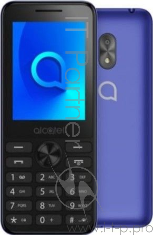 Мобильный телефон Alcatel OneTouch 2003D синий 2Sim 2.4