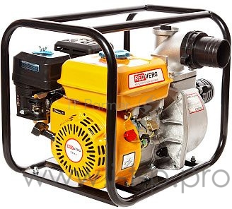 Мотопомпа RedVerg RD-CWP80 1000л/мин для чист.вод.