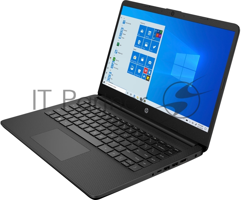 Ноутбук HP 14s-dq3002ur Celeron N4500/4Gb/SSD128Gb/Intel UHD Graphics/14 SVA/HD (1366x768)/Windows 10/black/WiFi/BT/Cam