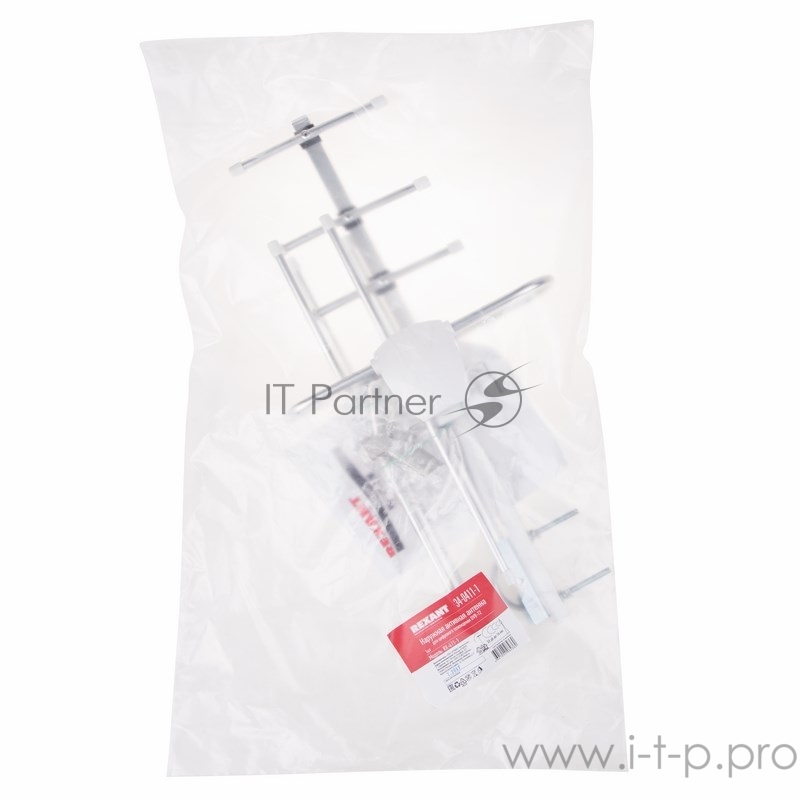 Кабель Rexant 34-0411-1 Антенна наруж. актив. для ового и цифрового ТВ - DVB-T2 (модель RX-411-1)