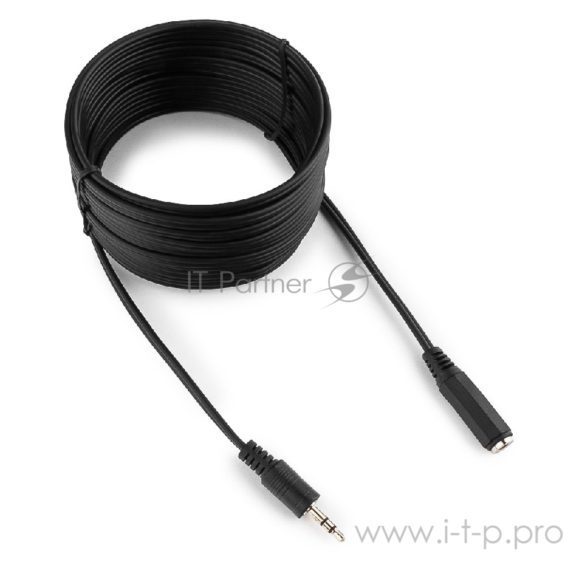 Кабель Кабель аудио удлинит. Gembird, джек3.5, 5м CCA-423-5M