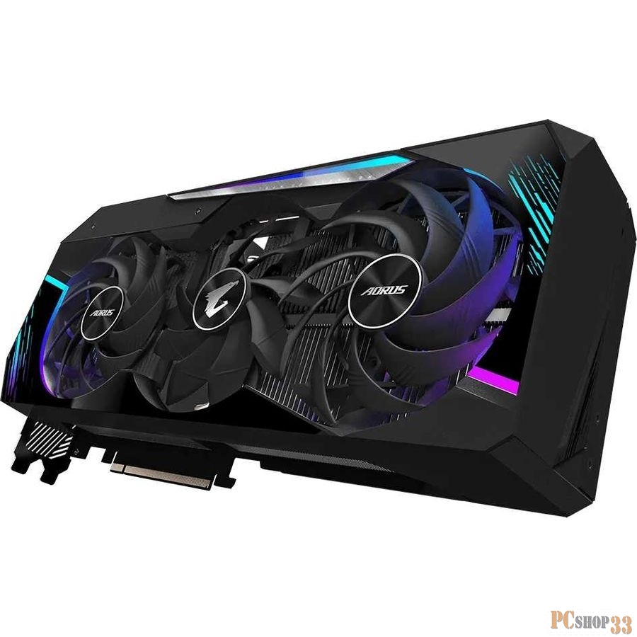 Видеокарта Gigabyte PCI-E 4.0 GV-N308TAORUS M-12GD NVIDIA GeForce RTX 3080TI 12288Mb 384 GDDR6X 1770/19000/HDMIx3/DPx3/HDCP Ret