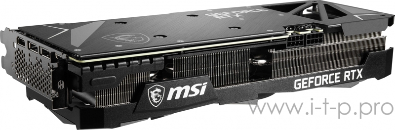 Видеокарта MSI PCI-E 4.0 RTX 3070 Ti VENTUS 3X 8G OC NVIDIA GeForce RTX 3070TI 8192Mb 256 GDDR6 1800/19000/HDMIx1/DPx3/HDCP Ret