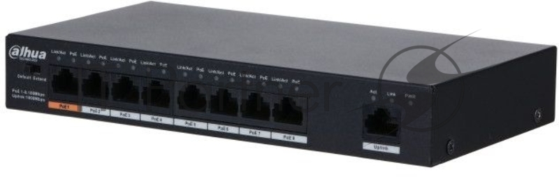Коммутатор Dahua DH-PFS3009-8ET1GT-96 неуправляемый