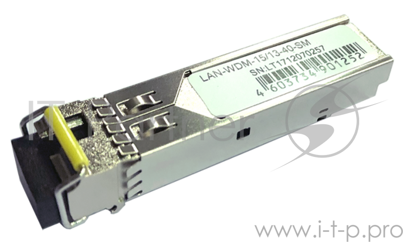 Модуль SFP WDM 1.25G, 1550nm / 1310nm, 40 km, LC, DDM, Cisco