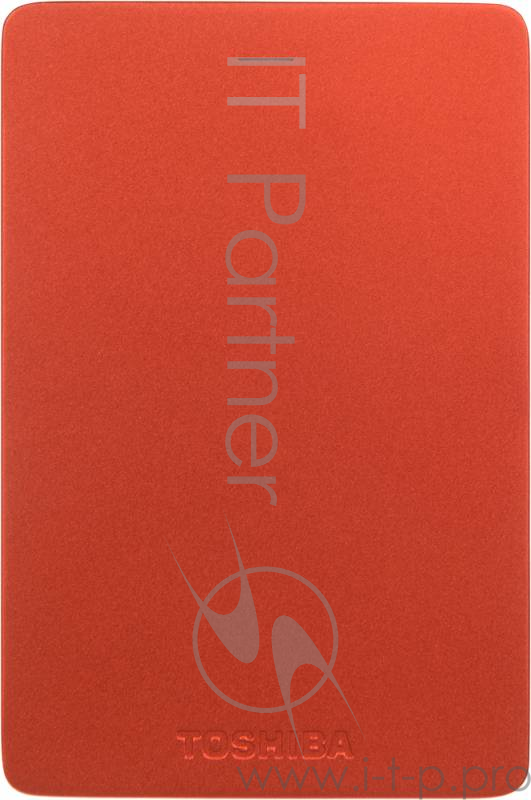 Внешний жесткий диск 500ГБ 2.5 Toshiba Canvio Alu HDTH305ER3AA, красный (USB3.0)