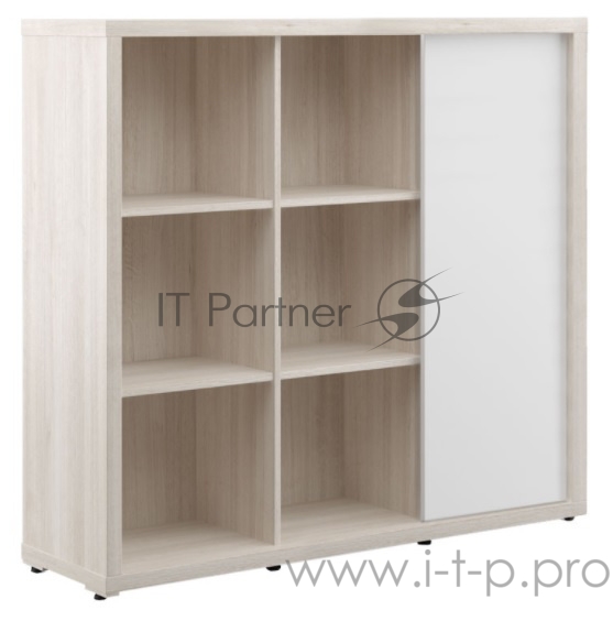 Шкаф Zion прямой 1400x420x1280мм денвер светлый (ZIO28542112)