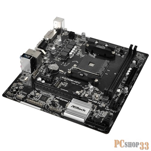 Материнская плата Asrock AB350M-HDV RTL