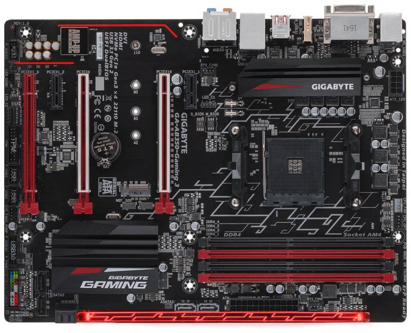 Материнская плата Gigabyte GA-AB350-Gaming 3 RTL