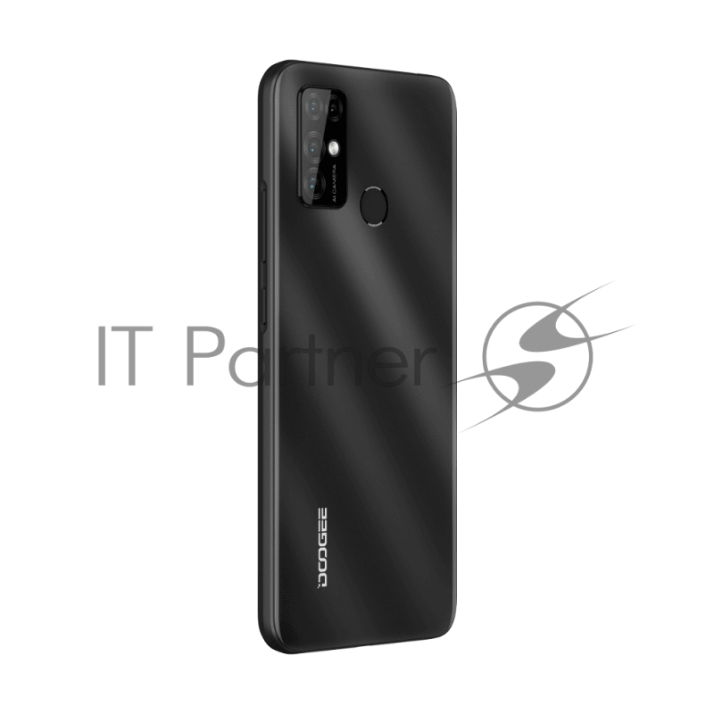 Смартфон Doogee X96 Pro Midnight Black, 16,56 см (6.52) 20:9 720x1600, 8x1,6 ГГц, 8 Core, 4GB RAM, 64GB, up to 256GB flash, 13 МП+2 МП+2 МП+2 МП/8Mpix, 2 Sim, 2G, 3G, LTE, BT v4.2, Wi-Fi, GPS, Micro-USB, 5400 мА·ч, Android 11, 198g, 165,2 ммx76,7 мм