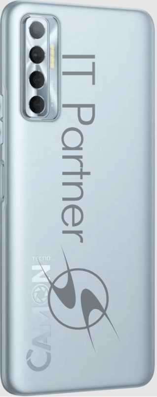 Смартфон Tecno CG7n CAMON 17P 128 Frost Silver, 6.78 Asahi Glass, 20:9, 2460 x 1080 Mpix, 2.0GHz x2+ 1,8GHz x6, 8 Core, 4GB RAM,128GB, up to 256GB flash, 64Мп+2Мп+2Мп+0.08Мп/16Мп, 2Sim, 4G, BT v5.0, WiFi 802.11 b/g/n, NFC, GPS/AGPS, GLONASS, Type-C,