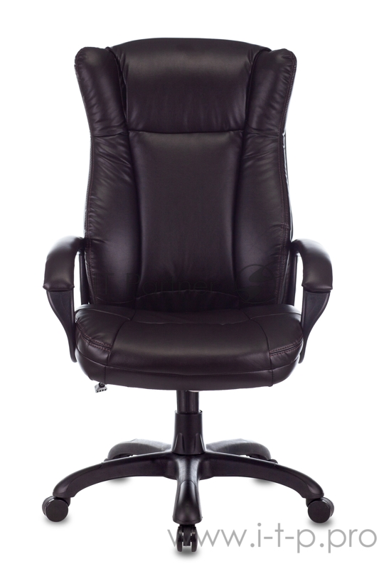 Кресло руководителя Бюрократ CH-879N коричневый Boroko-37 искусственная кожа крестовина пластик