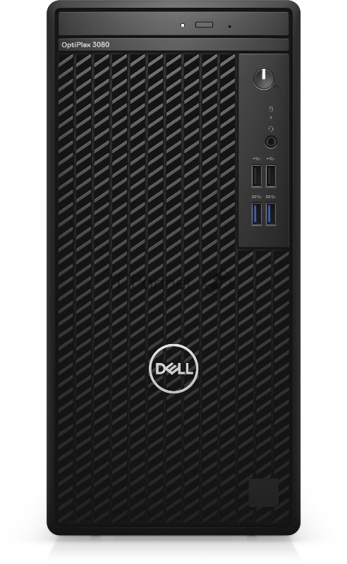 Компьютер Dell Optiplex 3080 MT Core i5-10505 (3,2GHz) 8GB (1x8GB) DDR4 256GB SSD Intel UHD 630 TPM Linux 1y NBD