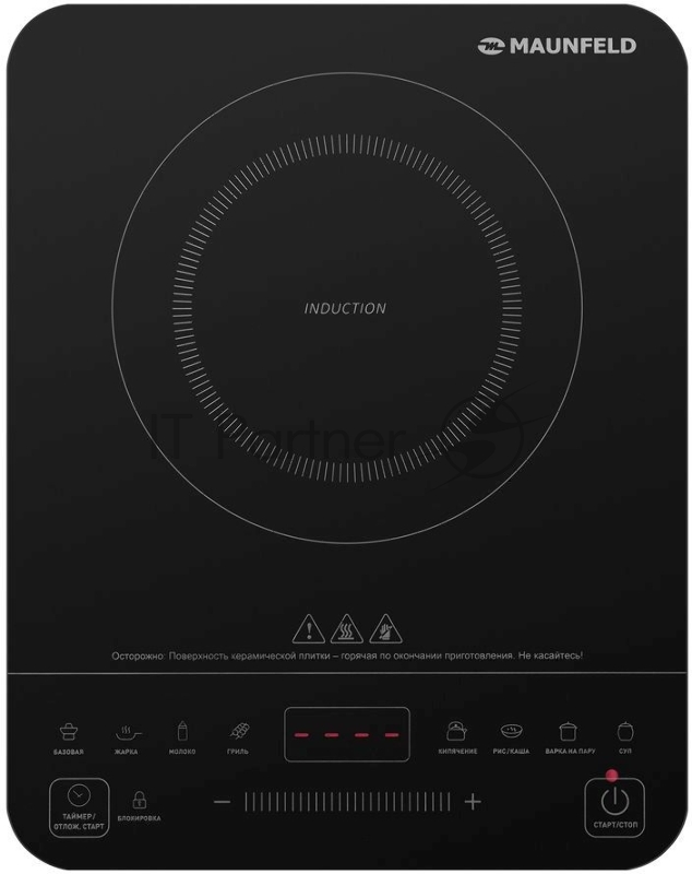 Электрическая индукционная панель MAUNFELD EVI.F291-BK