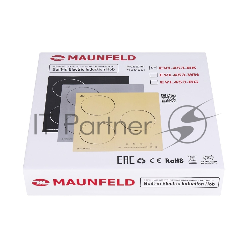 Электрическая индукционная панель MAUNFELD EVI.453-BK