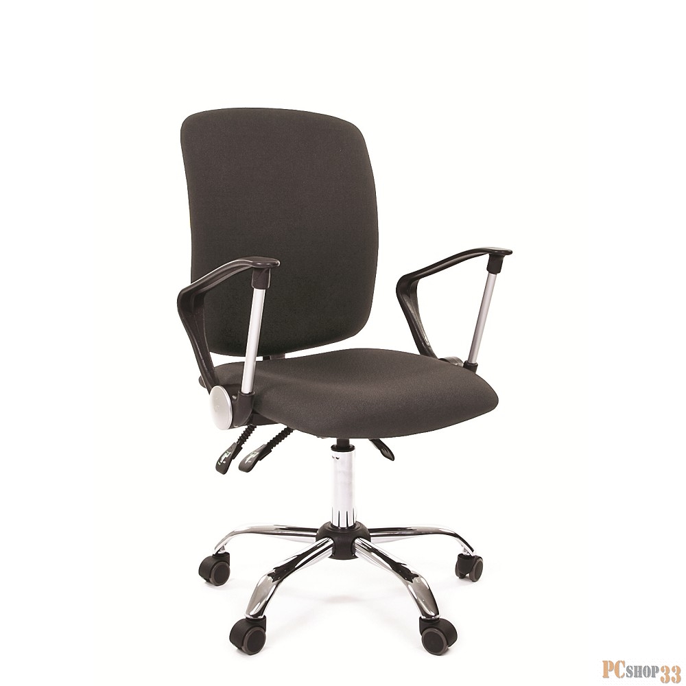 Офисные кресла Офисное кресло Chairman 9801 15-13 серый хром N-A, (7002746)