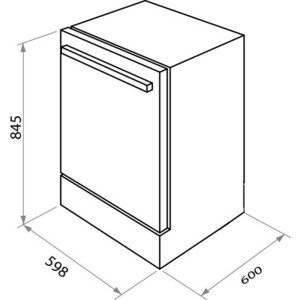 Посудомоечная бытовая машина MAUNFELD MWF12I